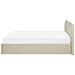 Letto In Tessuto Beige Con Contenitore 180x200cm Orbey - Foto miniatura 15