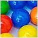 Eyepower 50 Palline Di Plastica Multicolore 5,5cm Diametro Gioco Bambini Decorazione Feste - Foto miniatura 2