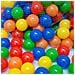 Eyepower 50 Palline Di Plastica Multicolore 5,5cm Diametro Gioco Bambini Decorazione Feste - Foto miniatura 3
