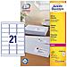 L7160-100 Etichette 63.5 x 38.1 mm Carta Bianco 2100 pz. Permanente Etichetta per indirizzo, Etichetta u - Foto miniatura 6