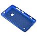 Custodia Compatibile Con Nokia Lumia 525 In Blu - Coperchio Protettivo In Silicone Tpu Flessibile Con Design Spazzolato - Foto miniatura 6