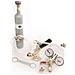 Pacchetto Accessori Pygmy Con Attacco Fusto Birra Tipo A E 0 5 Kg Bombola Co2 - Foto miniatura 3
