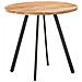 Tavolo Da Pranzo 80 Cm In Legno Massello Di Acacia - Foto miniatura 2
