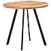 Tavolo Da Pranzo 80 Cm In Legno Massello Di Acacia - Foto miniatura 7