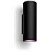 Philips Hue White And Color Ambiance Appear Lampada Smart A Parete Up/down Nero In Alluminio - Foto miniatura 5