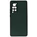 Cover In Silicone Flessibile Per Vivo X60 Pro, Finitura Soft-touch Verde Scuro - Foto miniatura 1
