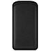 Custodia A Tasca Smartphone Tessuto Impermeabile Interno Soft-touch Nera - Foto miniatura 1