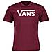 T-shirt Uomo Classic Burgundy Taglia S Codice Vn000gggz28 - Foto miniatura 3