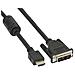 17663 3m HDMI DVI-D Nero cavo e adattatore video - Foto miniatura 1