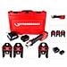 Romax 4000 Basic Set Pressatrice Elettroidraulica A Batteria 18v / 34kn In Valigetta + 1x Batteria Da 4,0 Ah + Caricabatterie + 3x Ganasce Di Pressatura Sv 15-22-28 (1000001924)  - Foto miniatura 1