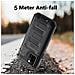 Custodia Compatibile Con Apple Iphone 12 Pro In Nero - Robusta Protezione A 360° Con Protezione Del Display - Coperchio Protettivo Antiurto Outdoor Heavy Duty - Foto miniatura 5