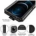 Custodia Compatibile Con Apple Iphone 12 Pro In Nero - Robusta Protezione A 360° Con Protezione Del Display - Coperchio Protettivo Antiurto Outdoor Heavy Duty - Foto miniatura 7