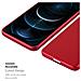 Custodia Compatibile Con Apple Iphone 12 / Iphone 12 Pro In Rosso Metallico - Coperchio Protettivo In Silicone Tpu Flessibile - Foto miniatura 6