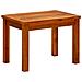 Tavolino Da Giardino 50x35x36 Cm In Legno Massello Di Acacia - Foto miniatura 1