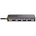 StarTech.com Adattatore USB C Multiporta, Video HDMI 4K 60Hz, Hub USB 3.2 a 3 porte USB-A 5Gbps , 100W Power Delivery Pass-Through, GbE, Cavo integrato da 30cm, Docking Station per laptop /Mini Dock da viaggio - Foto miniatura 3