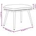 Sgabello Marrone 45x29,5x39 Cm In Tessuto E Similpelle - Foto miniatura 7