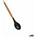 Mestolo Nero Nylon Legno Di Faggio 7 X 2 X 32,5 Cm (48 Unità) - Foto miniatura 1