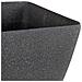 Set Di 2 Vasi Polvere Di Pietra Grigio Scuro 34 X 34 X 34 Cm Zeli - Foto miniatura 2