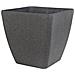 Set Di 2 Vasi Polvere Di Pietra Grigio Scuro 34 X 34 X 34 Cm Zeli - Foto miniatura 8