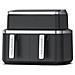 KCPFR84-AIRDUO friggitrice Doppia 8,4 L Indipendente 2600 W Friggitrice ad aria calda Nero, Argento - Foto miniatura 1