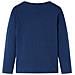 Maglietta Da Bambina Maniche Lunghe Blu Marino 140 - Foto miniatura 2