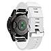 Bracciale Per Garmin Fenix 5s Plus Silicone White - Foto miniatura 4