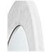Specchio Massay 53 Cm 90 Cm Velluto Bianco - Foto miniatura 5