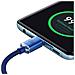 Cavo Di Ricarica E Sincronizzazione Da Usb-c A Usb-c 100w Crystal Shine 1,2 M, Blu - Foto miniatura 4