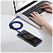 Cavo Di Ricarica E Sincronizzazione Da Usb-c A Usb-c 100w Crystal Shine 1,2 M, Blu - Foto miniatura 5