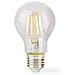 Lampadina Led E27 A60 A Risparmio Energetico 12w Stile Retrò, Trasparente - Foto miniatura 3