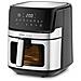72805716 friggitrice Singolo 6,5 L Indipendente Friggitrice ad aria calda Nero, Acciaio inox - Foto miniatura 3