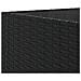 Set Salotto da Giardino con Cuscini 7pz Nero Polyrattan - Foto miniatura 9