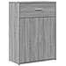 Credenze 2 pz Grigio Sonoma 60x30x84 cm in Legno Multistrato - Foto miniatura 4