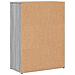Credenze 2 pz Grigio Sonoma 60x30x84 cm in Legno Multistrato - Foto miniatura 7