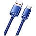 Doppio Cavo Usb Type-c A Ricarica Rapida 120w Con Spegnimento Automatico, 6a, 480mbps, Compatibile Con Huawei, Samsung, Apple, Garmin Blue 1,5 Milioni - Foto miniatura 1