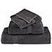 Asciugamani Premium SOLUND 2 pz Antracite 30x30 cm 600 g/m² - Foto miniatura 4