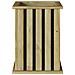 Fioriera Marrone 33 x 33 x 45 cm Legno di pino impregnato - Foto miniatura 5