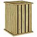 Fioriera Marrone 33 x 33 x 45 cm Legno di pino impregnato - Foto miniatura 7