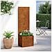 Schermo per privacy in giardino Traforo Ruggine 50 x 140 cm - Foto miniatura 4