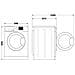 C WD 104M WBS IT, Capacità 10kg, classe C, colore White, Display digitale XL, Wi-Fi, IronTouch - Foto miniatura 7