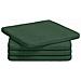 Cuscini per Seduta 4 pcs Verde Scuro 40 x 40 x 3 cm - Foto miniatura 1