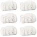 Coperte da Pile 6 pcs Bianco 240 x 220 cm Panno - Foto miniatura 1
