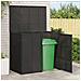 Cassa per Spazzatura 2 pcs Nero 65 x 80 x 115 cm Polietilene - Foto miniatura 2