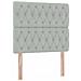 Letto con contenitore e materasso Grigio chiaro 90 x 200 cm - Foto miniatura 9