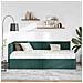 Struttura Letto Angolare con Materasso 2 pcs Verde Velluto - Foto miniatura 3