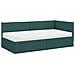 Struttura Letto Angolare con Materasso 2 pcs Verde Velluto - Foto miniatura 4