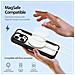 Cover con Tapa per iPhone 15 Pro - Pelle /PU, Nero, MagSafe - Foto miniatura 4