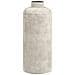Vaso Decorativo In Metallo Beige Anticato Vikasa Home Ø24x60,5 Cm - Foto miniatura 1
