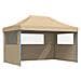 Tenda Party Beige 292 x 440 x 315 cm Tessuto Oxford - Foto miniatura 1