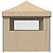Tenda Party Beige 292 x 440 x 315 cm Tessuto Oxford - Foto miniatura 5